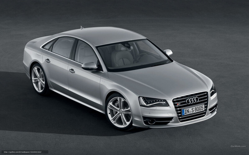 Silver Audi Sedan — Dramatic, Photograph, Car, License Plate, Wheels