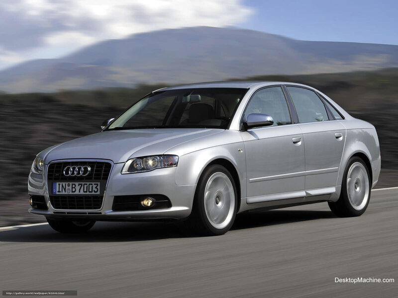 Silver Audi Sedan — Dynamic, Afternoon