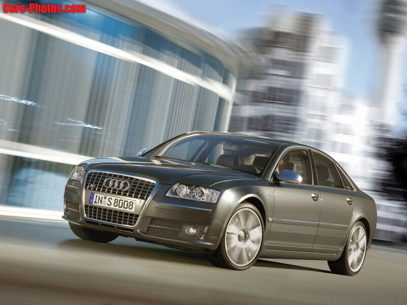 Silver Audi Sedan — Gray, Dynamic, Afternoon