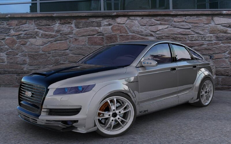 Silver Audi Sedan — Neutral