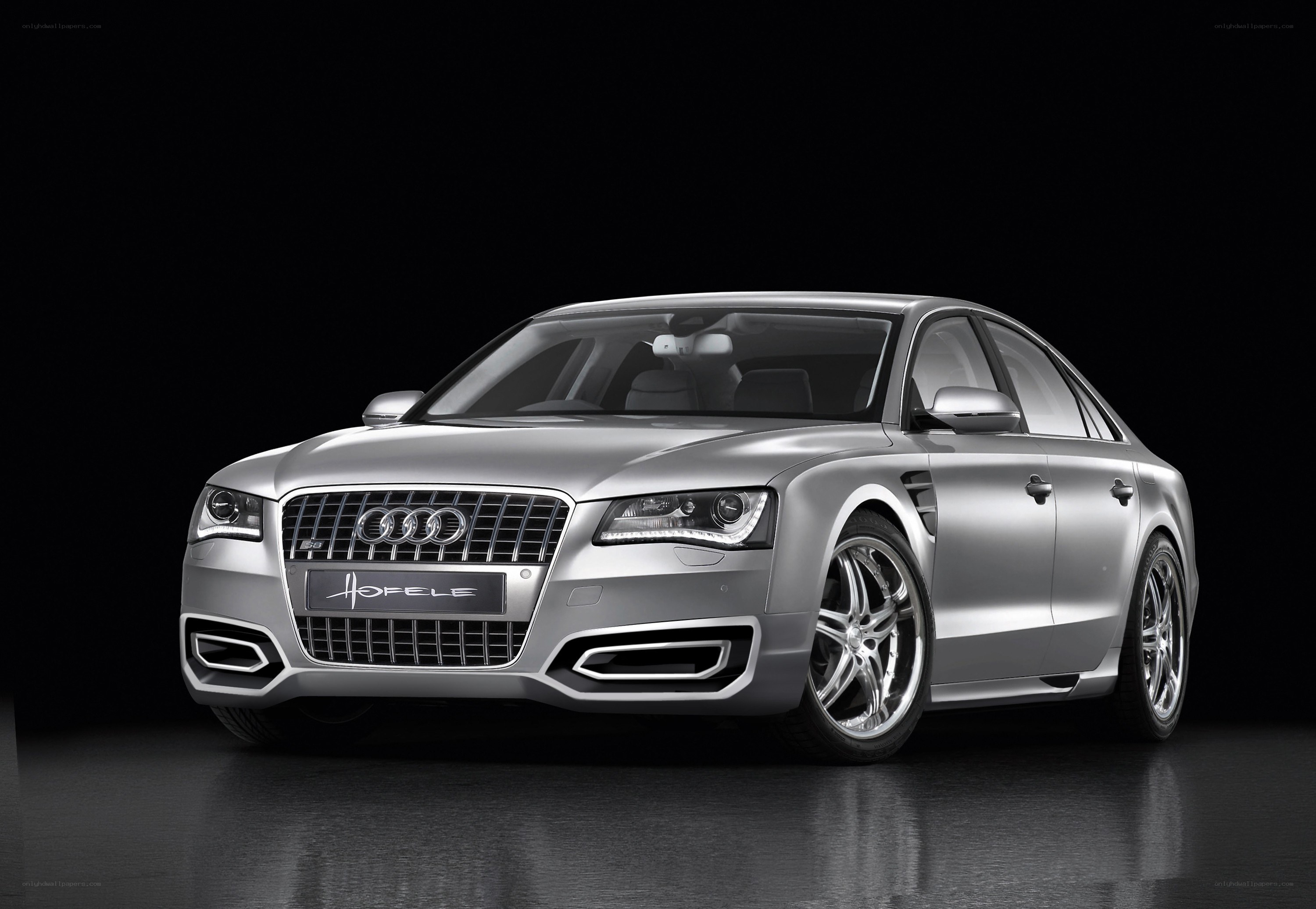 silver audi sedan