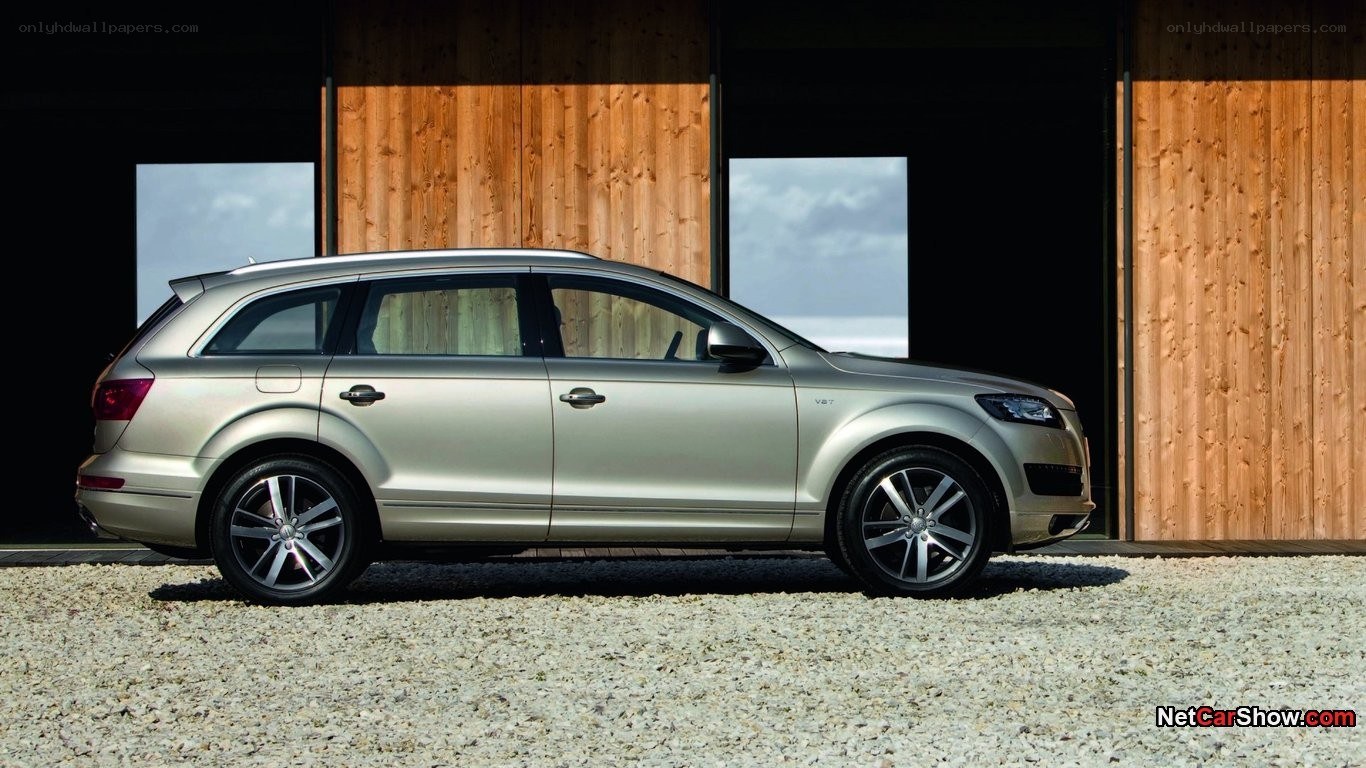 silver audi station wagon