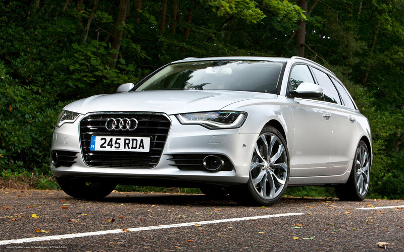 Silver Audi Station Wagon — Calm
