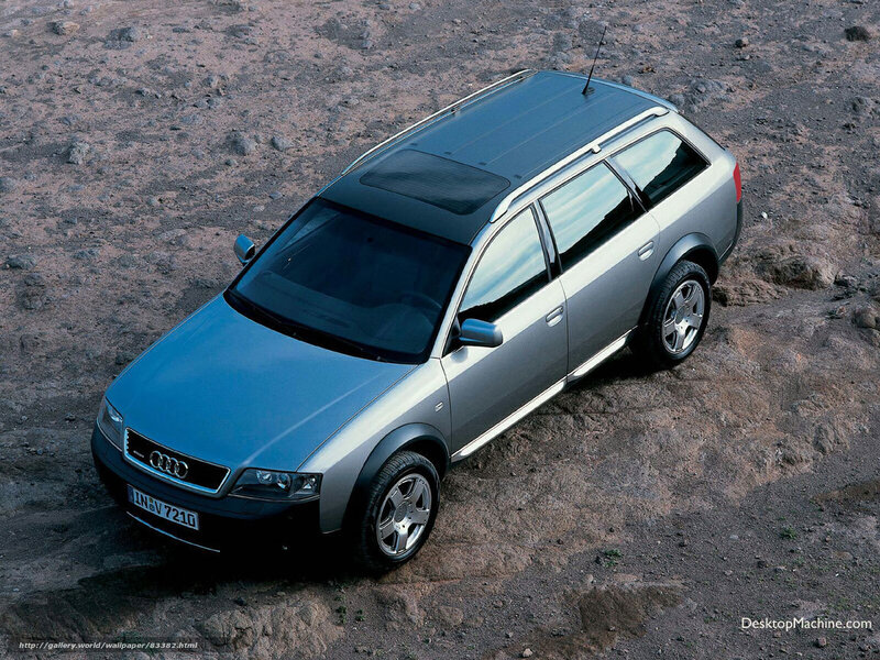 Silver Audi Station Wagon — Neutral, Photograph
