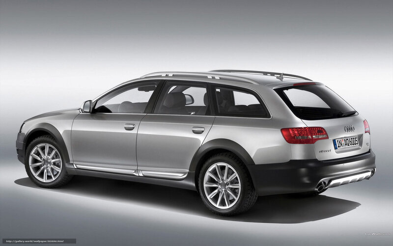 Silver Audi Station Wagon — Neutral