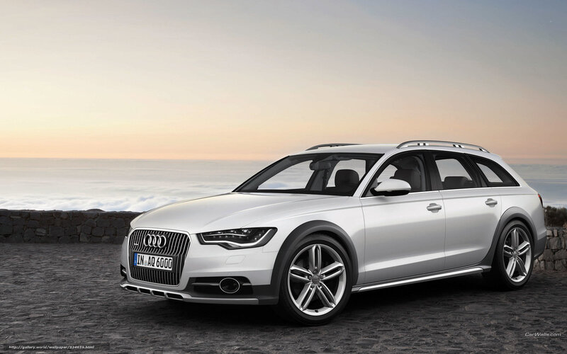 Silver Audi Station Wagon — Serene