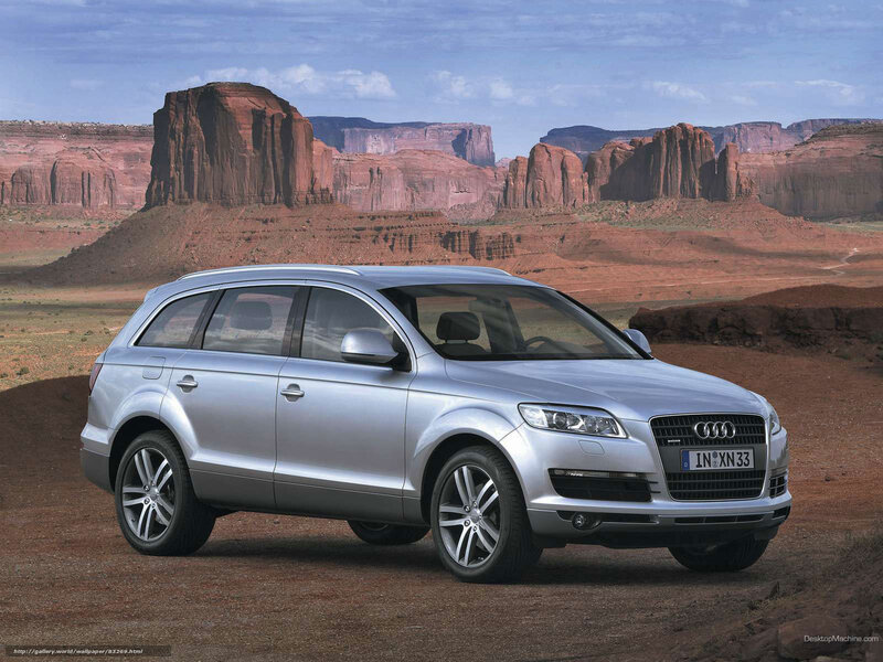 Silver Audi Suv — Dramatic