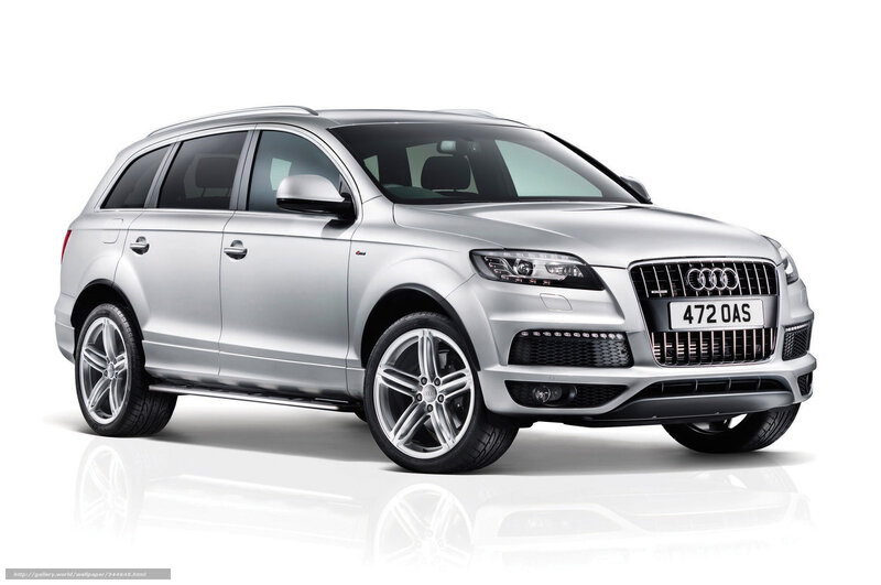 Silver Audi Suv — Neutral, Photograph, Car