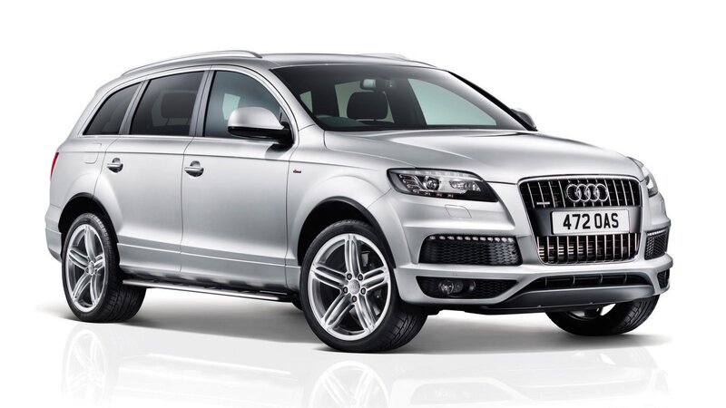 Silver Audi Suv — Neutral