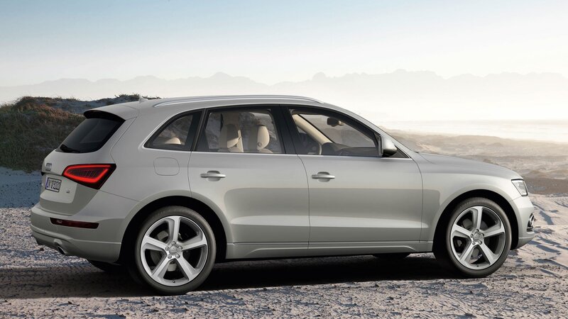 Silver Audi Suv — Serene, Afternoon