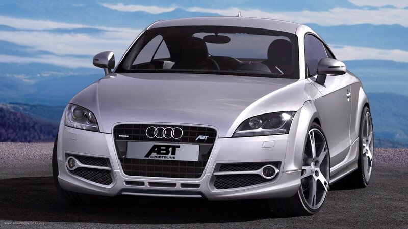 silver audi tt abt sportsline