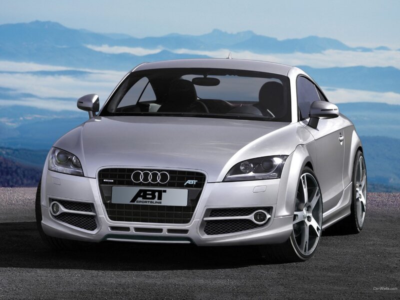 silver audi tt abt sportsline