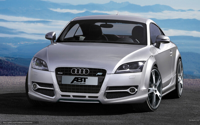 Silver Audi Tt Car
