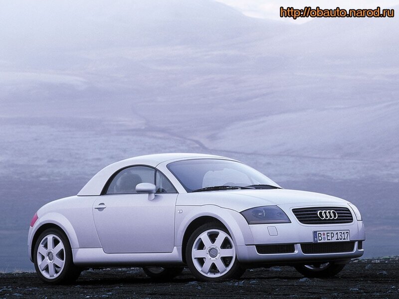 silver audi tt convertible