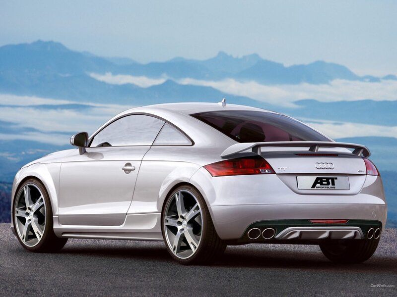 silver audi tt coupe