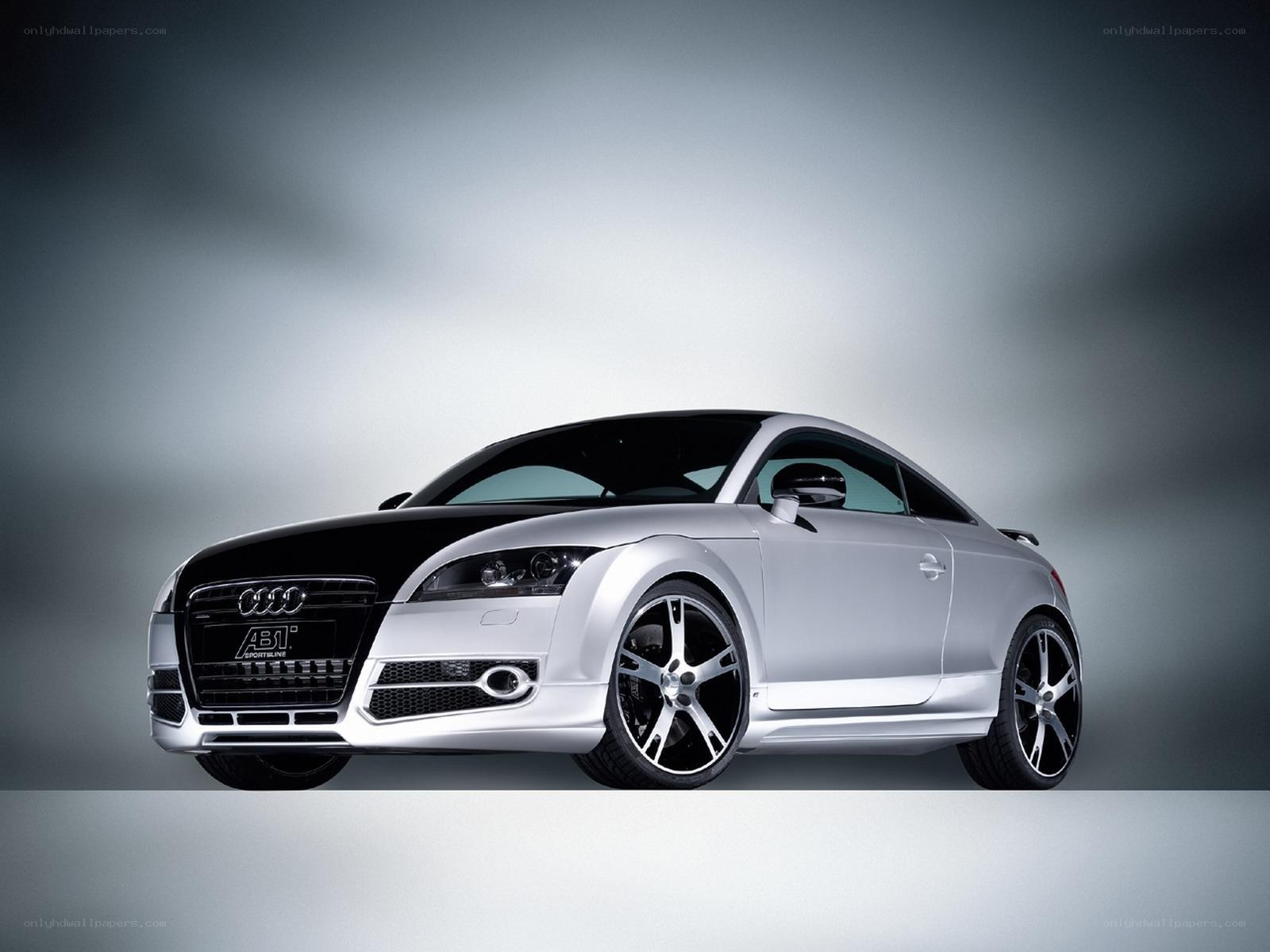 Silver Audi TT Coupe