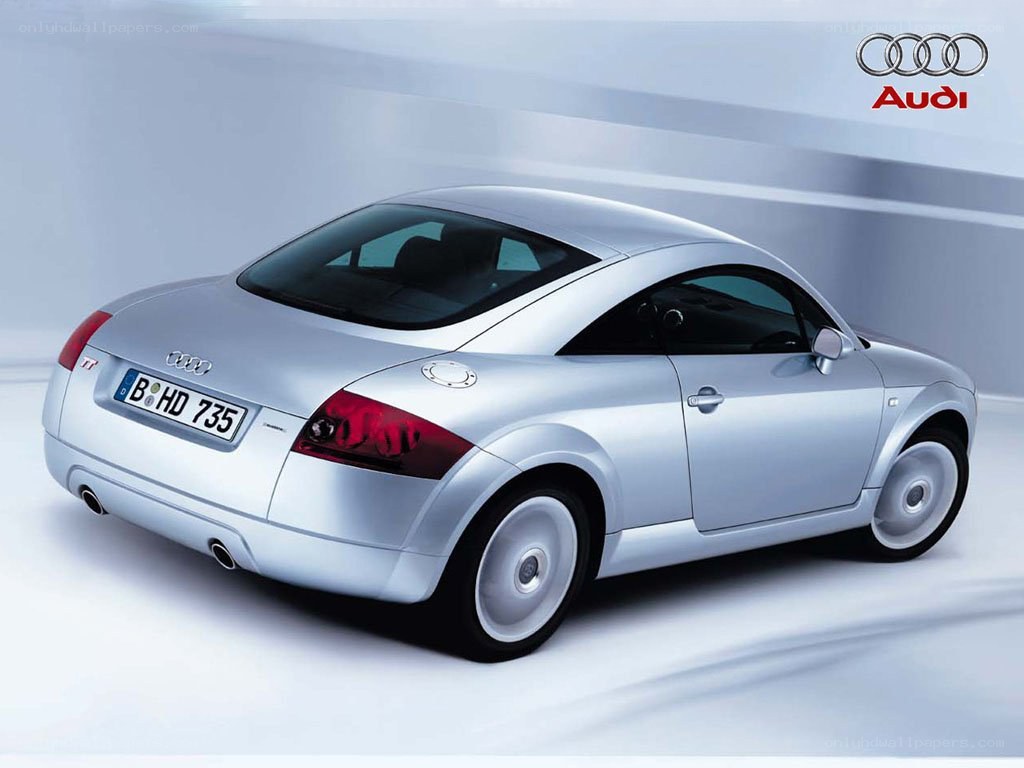 Silver Audi TT Coupe