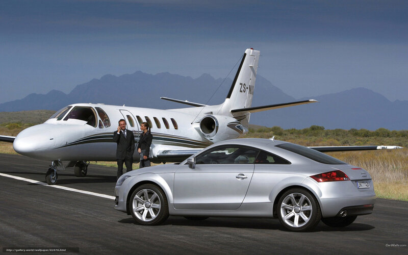 Silver Audi Tt Coupe — Dramatic, Afternoon, Photograph