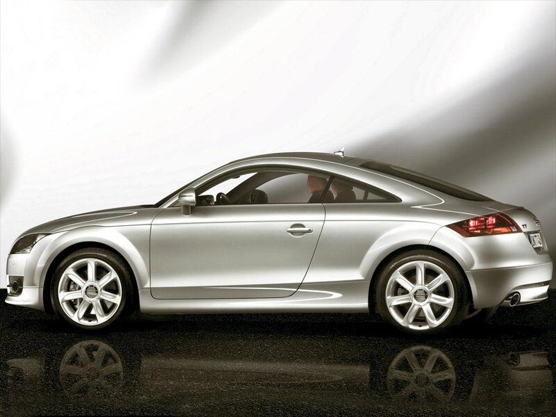 Silver Audi Tt Coupe — Dramatic, Photograph, Car, Driver