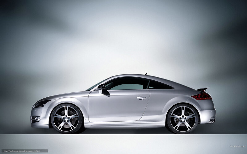 Silver Audi Tt Coupe — Dramatic