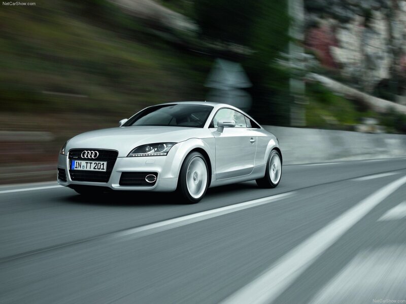 Silver Audi Tt Coupe — Dynamic