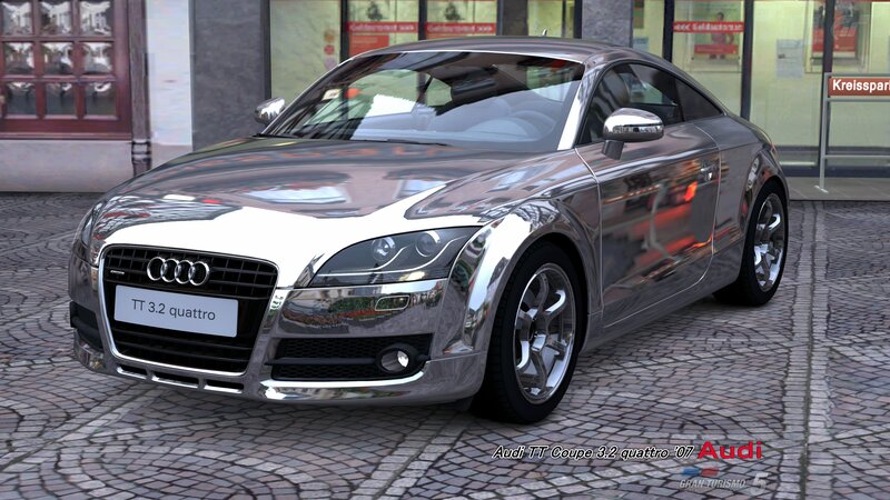 Silver Audi Tt Coupe — Neutral