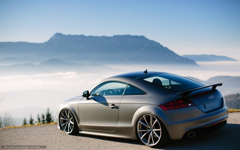 Silver Audi TT Coupe — Serene, Morning