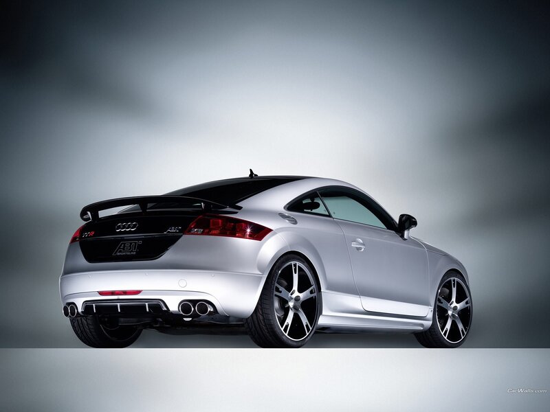 silver audi tt-r abt sportsline