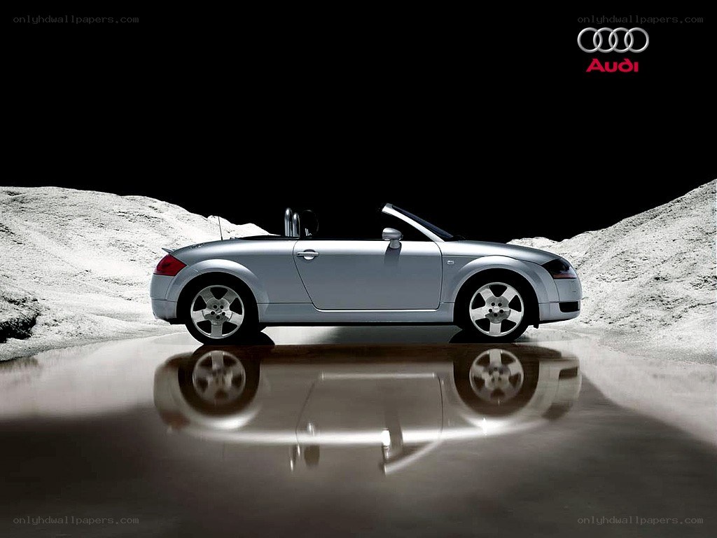Silver Audi TT Roadster