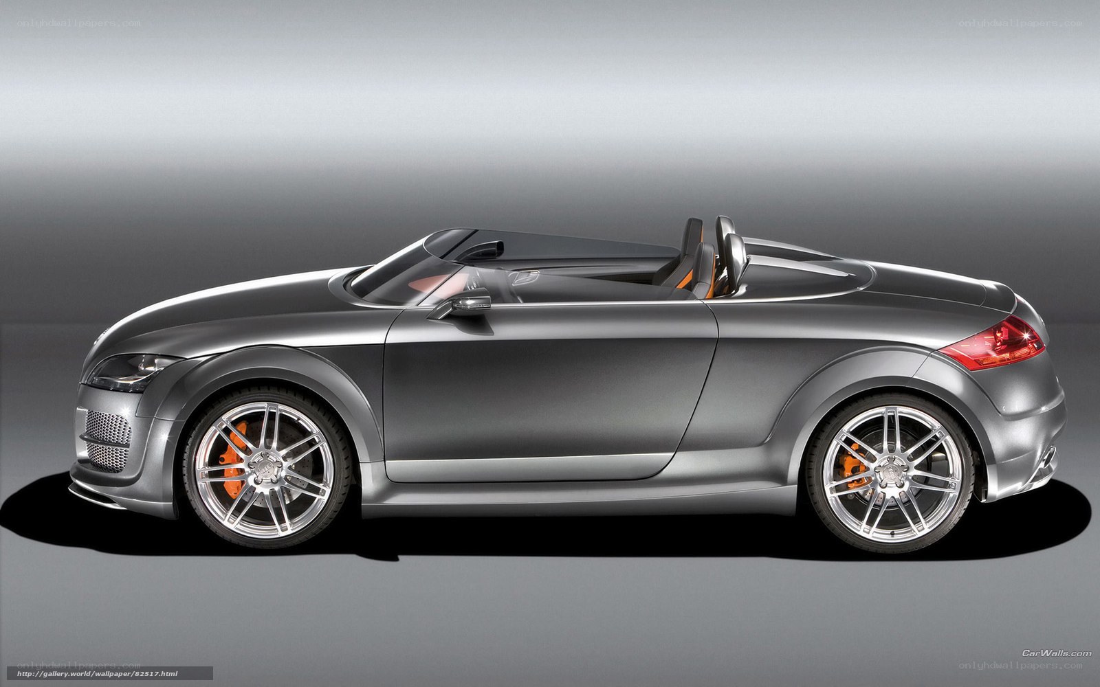 silver audi tt roadster