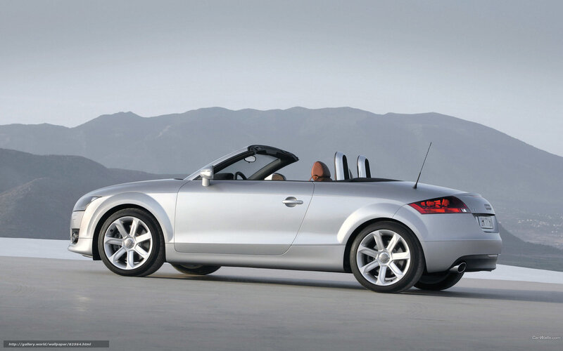 silver audi tt roadster