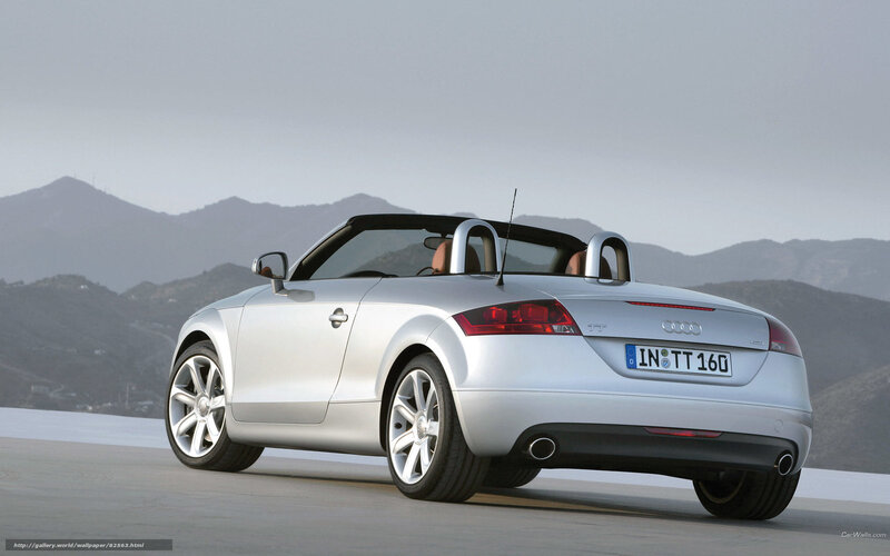 Silver Audi Tt Roadster — Serene, Afternoon