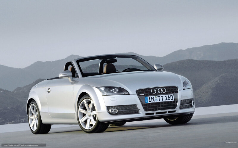 Silver Audi Tt Roadster — Serene