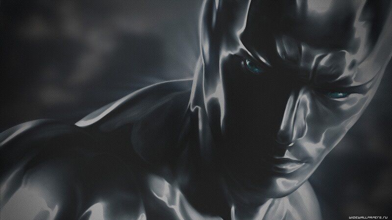Silver Batman Figure