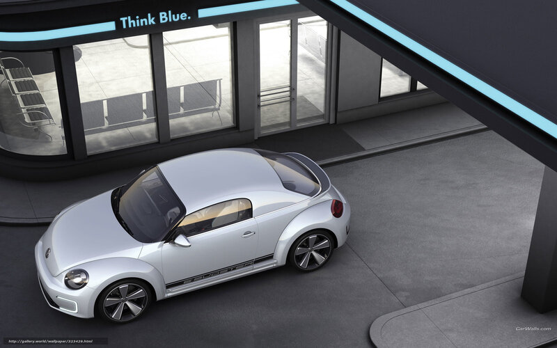 Silver Beetle Concept Car
