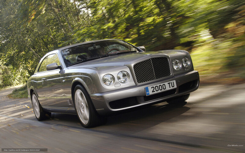Silver Bentley Car — Dynamic