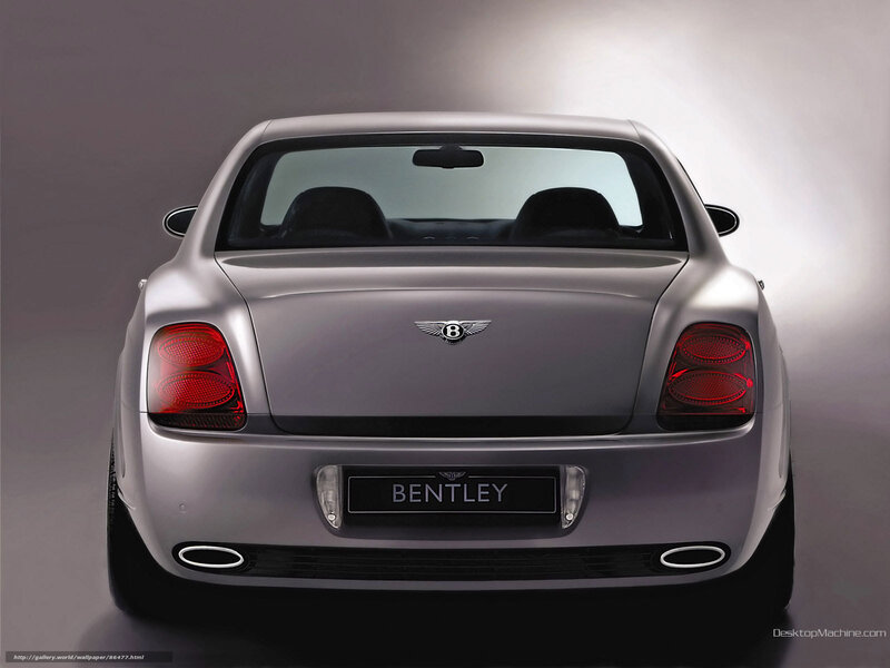 Silver Bentley Car — Gray, Dramatic