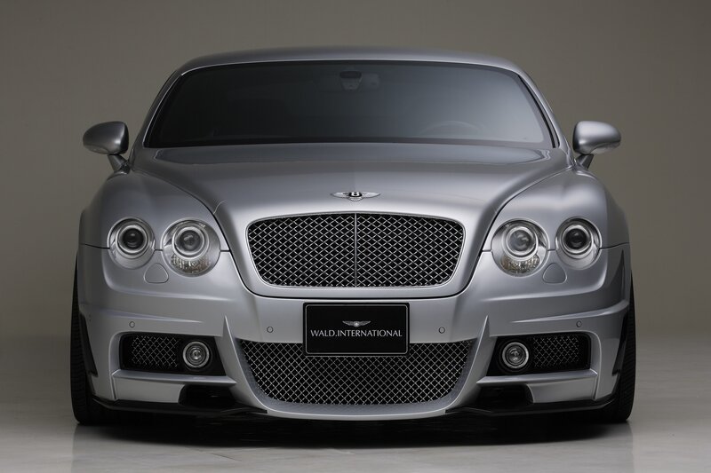 Silver Bentley Car — Neutral, Photograph, Grille