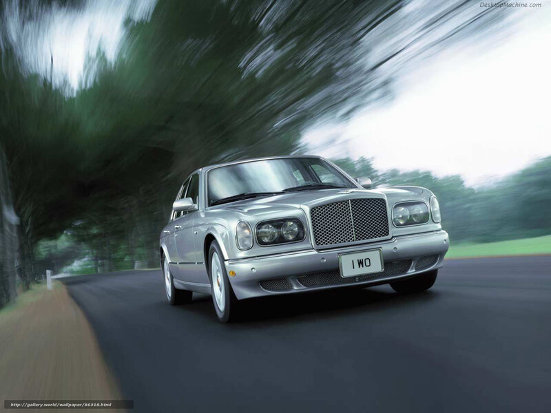 Silver Bentley Car