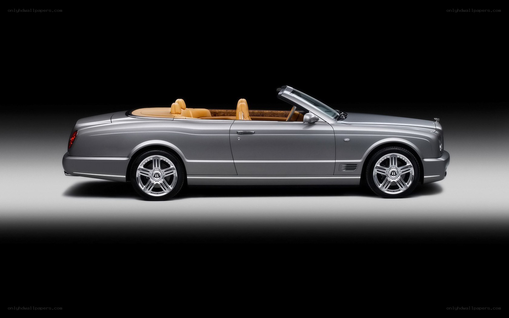 silver bentley convertible