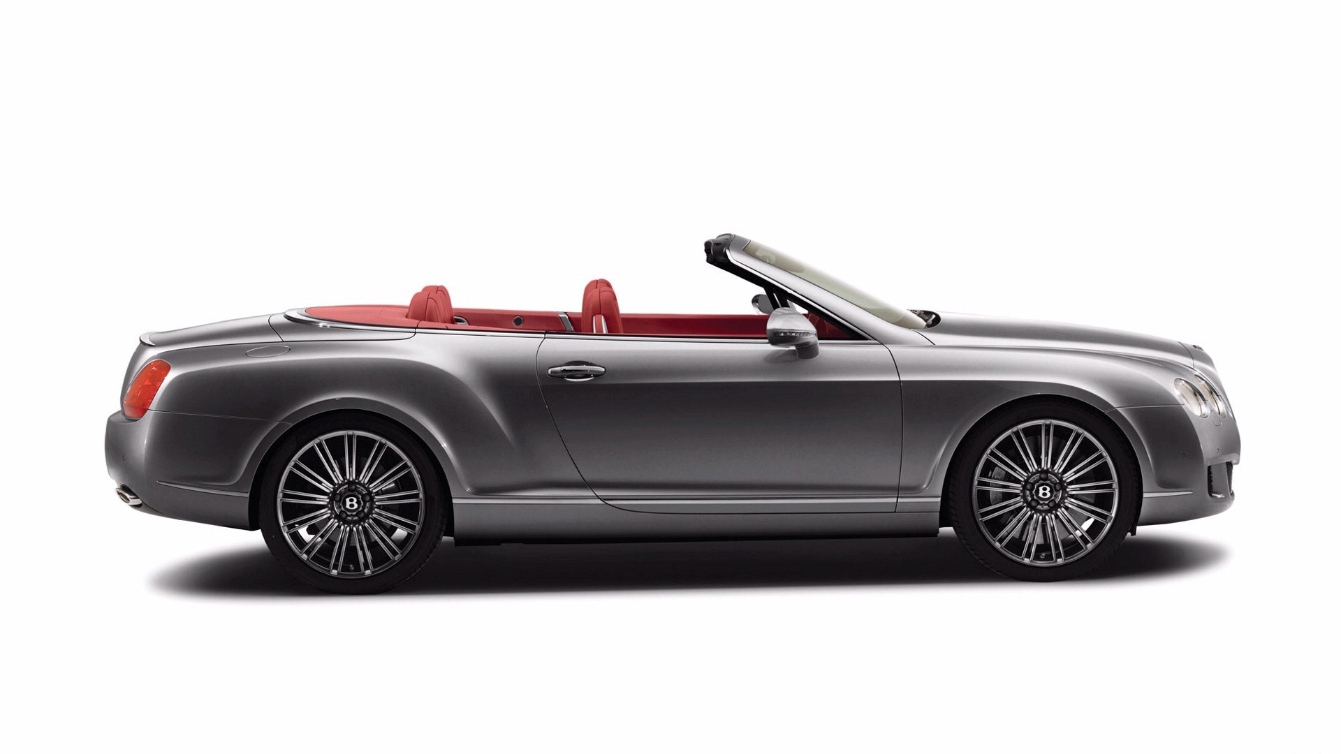 silver bentley convertible