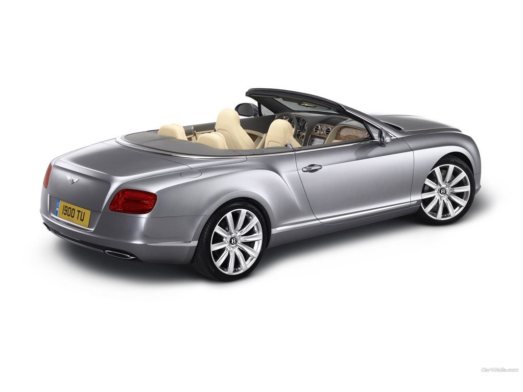 silver bentley convertible