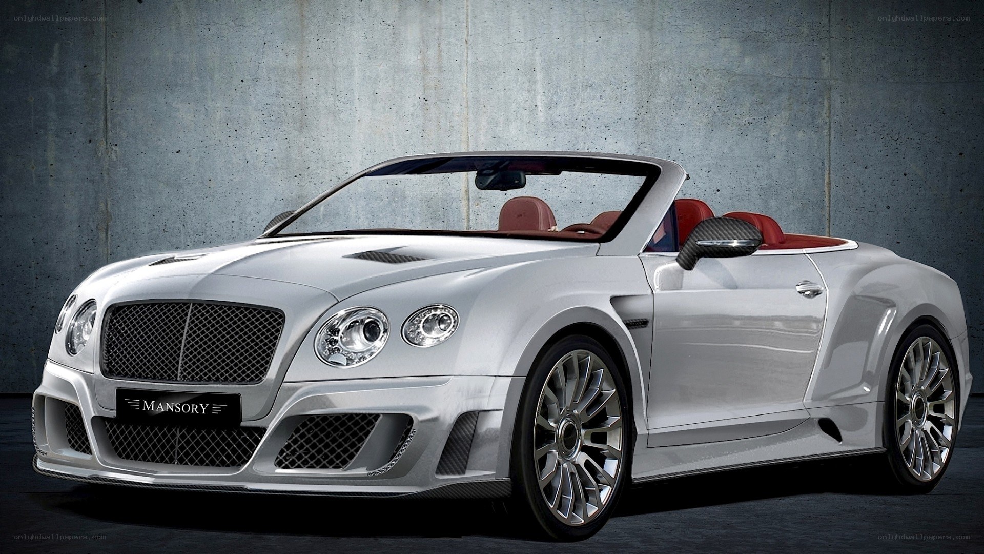 silver bentley convertible