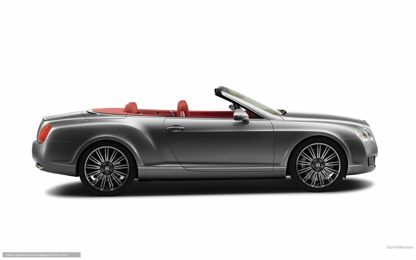 silver bentley convertible