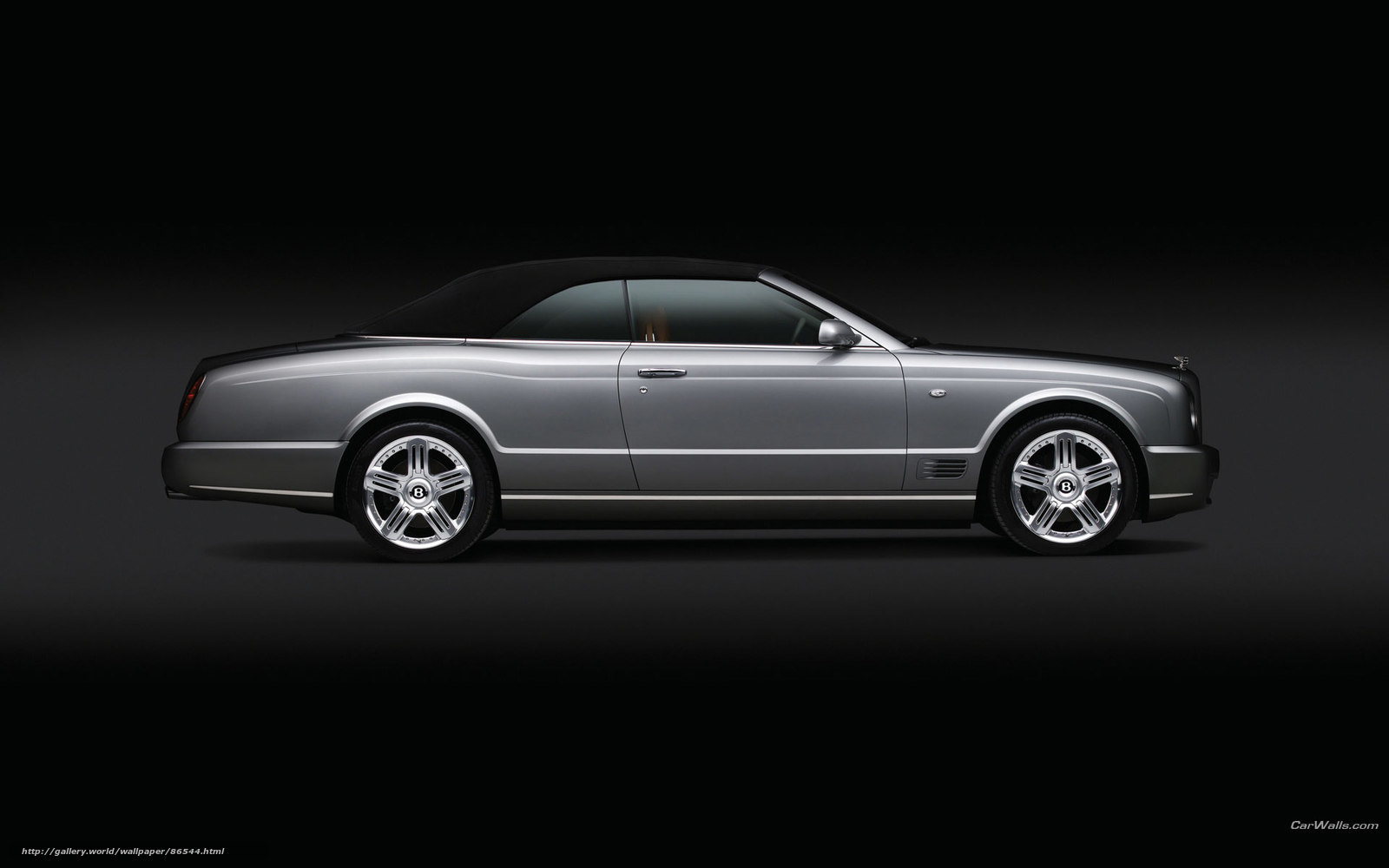 silver bentley convertible