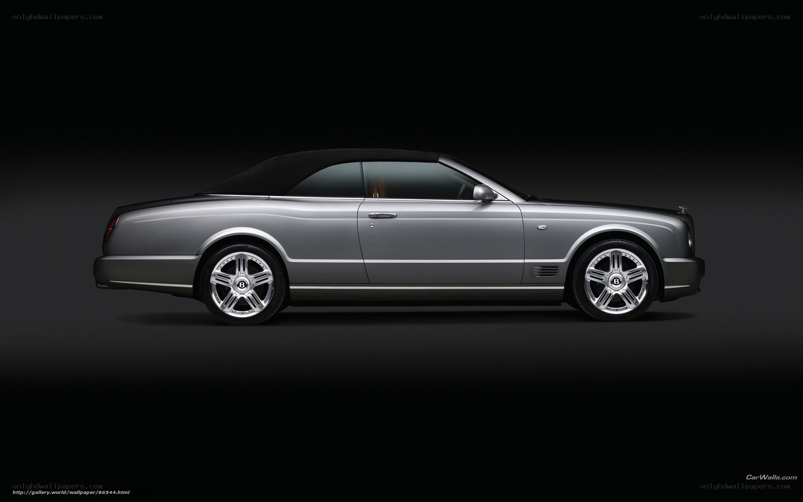 silver bentley convertible