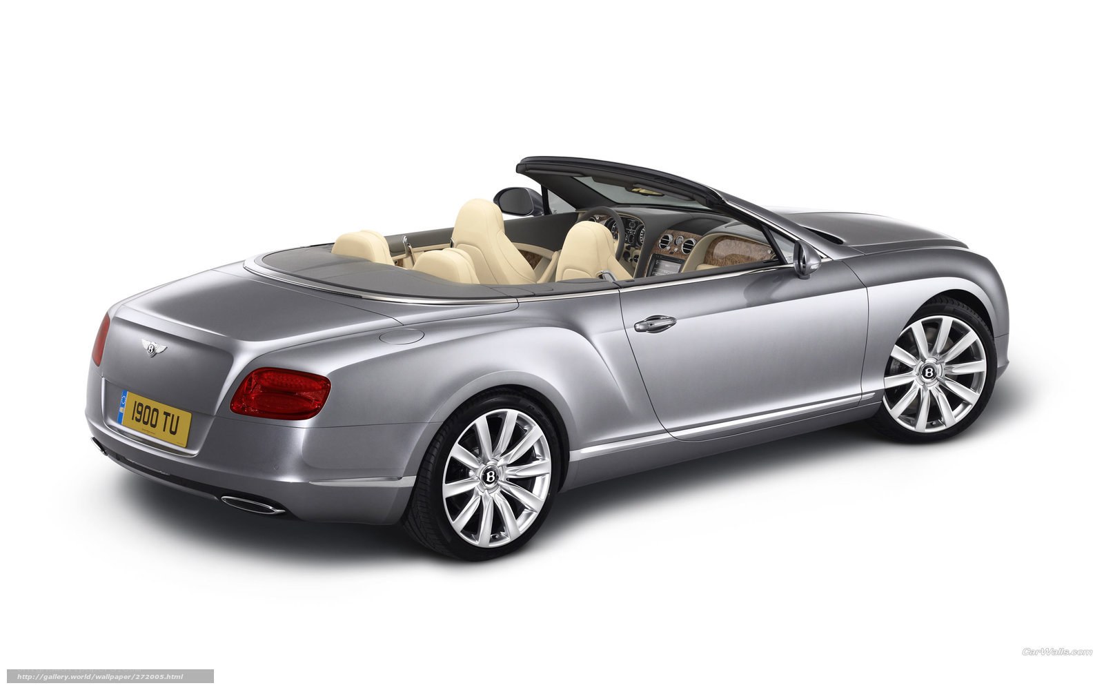 silver bentley convertible