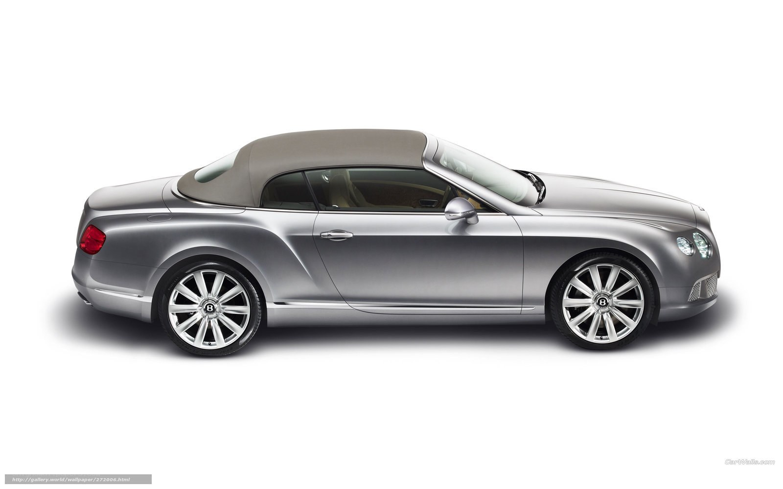 silver bentley convertible