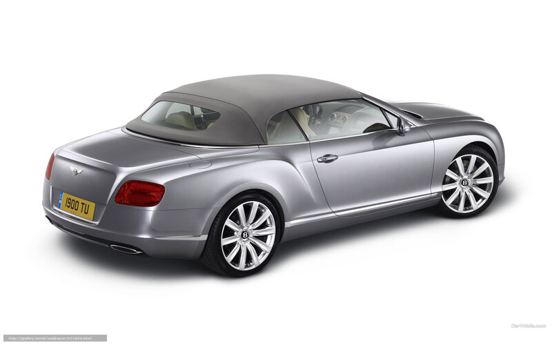Silver Bentley Convertible — Neutral