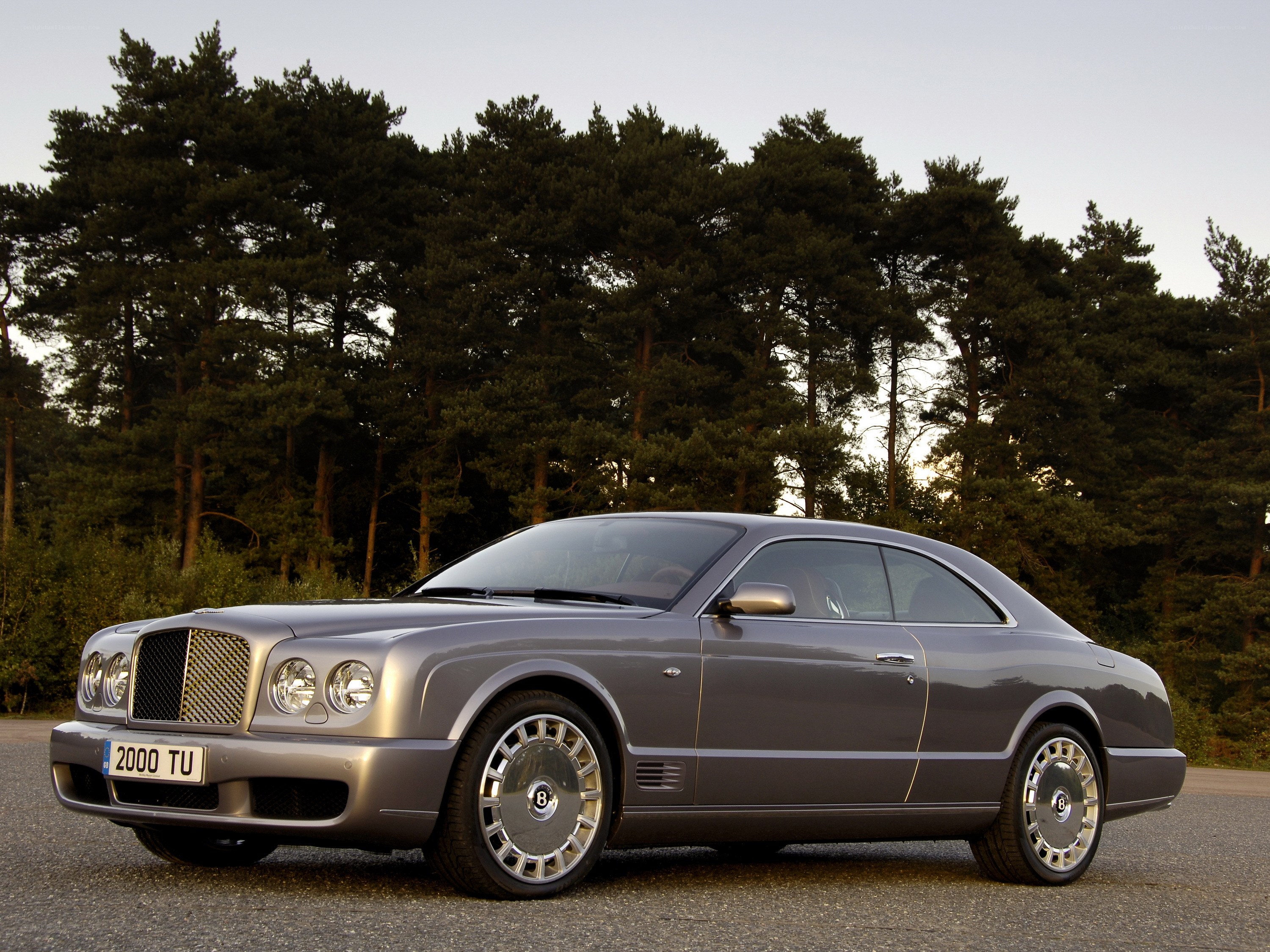 silver bentley coupe